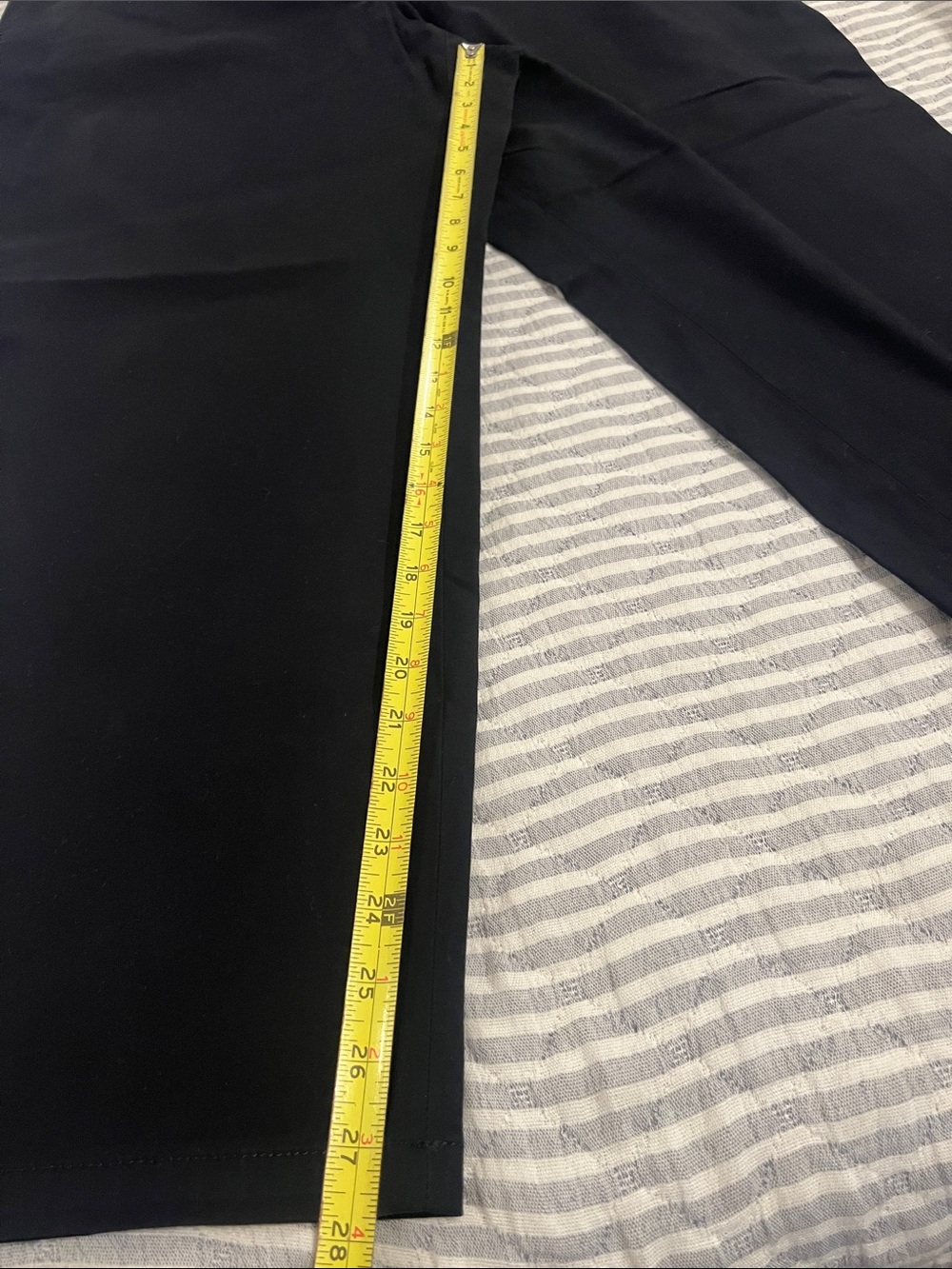 Talbots Relaxed Chino Pants Stretch Cotton Classic Flat Front 20W Black - Picture 8 of 8